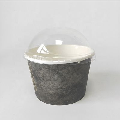 0.5L Isolasi Es Krim Mangkuk Untuk Minuman Dingin Take Away Sundae Mangkuk