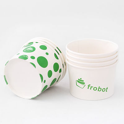 Multicolors Custom Ice Cream Bowls 1100ml Sundae Bowls Dengan Tutup