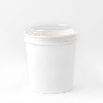 Makanan Bahan-bahan ramah lingkungan mangkuk sekali pakai 500ml Untuk pergi Snick mangkuk kertas