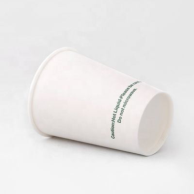 430ml 12oz Single Wall Paper Cup Double PE Coating Coke Paper Cups yang dapat dikompos