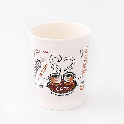 ISO9001 430ml Double Wall Paper Cup Eco Friendly 12oz Piala Kertas