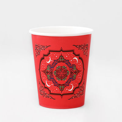 270 ml cangkir kertas tunggal sekali pakai 9,5 oz pelapis PLA ramah lingkungan